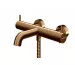 Kohlman Axel Brushed Copper Bateria wannowo-prysznicowa termostatyczna