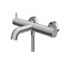 Kohlman Axel Brushed Nickel Bateria wannowo-prysznicowa termostatyczna
