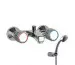 Tres Ese-23 bateria?natryskowa wannowo-natynkowa z zestawem punktowym chrom - 455335_O1