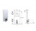 Geberit Monolith moduł sanitarnydo WC stojącego, H114, sand - 599013_O1