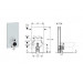Geberit Monolith Plus moduł sanitarny do WC stojącego, H101, umbra - 599071_O1