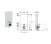 Geberit Monolith Plus moduł sanitarny do WC stojącego, H101, sand - 599167_O1