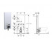 Geberit Monolith Plus moduł sanitarny do WC stojącego, H114, umbra - 599119_O1