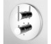 Zucchetti Spin Bateria termostatyczna natryskowa podtynkowa 3/4" z zaworem odcinającym
