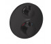 Hansgrohe Ecostat S Bateria termostatyczna do 2 odbiorników , montaż podtynkowy, element zewnętrzny Czarny mat - 819364_O1