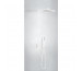 Tres Slim Exclusive kompletny zestaw prysznicowy podtynkowy deszczownica 320x220 mm biały matowy - 752851_O1