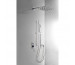 Tres Slim Exclusive kompletny zestaw prysznicowy podtynkowy deszczownica 320x220 mm chrom - 459440_O1