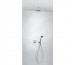 Tres Flat kompletny zestaw prysznicowy podtynkowy deszczownica średnica 225 mm chrom - 720702_O1