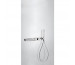 Tres Block System kompletny zestaw wannowo-prysznicowy podtynkowy termostatyczny 2-drożny wylewka kaskada chrom - 525439_O1