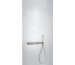 Tres Block System kompletny zestaw wannowo-prysznicowy podtynkowy termostatyczny 2-drożny wylewka kaskada stalowy - 745092_O1