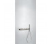 Tres Block System kompletny zestaw wannowo-prysznicowy podtynkowy termostatyczny 2-drożny wylewka kaskada stalowy - 740240_O1