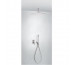 Tres Project kompletny zestaw prysznicowy podtynkowy deszczownica 300x300 mm stalowy - 740106_O1
