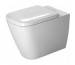 Duravit Happy D.2 Zestaw Miska WC wisząca 54x36,5 cm bezrantowa Rimless z deską wolnoopadającą biała (2222090000+0064590000) - 460381_O2