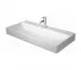 Duravit DuraSquare Umywalka wisząca / nablatowa b/przelewu 100x47 biała - 739475_O1