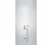 Tres Mono-Clasic kompletny zestaw wannowo-prysznicowy podtynkowy termostatyczny z zestawem punktowym wylewka stalowy - 756373_O1