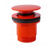 Tres Odpływ umywalkowy Click-Clack Simple-Rapid śr. 63 mm czerwony - 825357_O1