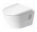 Duravit D-Neo Miska toaletowa wisząca Compact 37x48 cm HygieneGlaze biały - 829714_O1