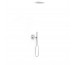 Tres Study Exclusive Zestaw prysznicowy podtynkowy Rapid-Box Chrom - 825507_O1