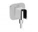 Hansgrohe Fixfit przyłacze kątowe z Uchwyt prysznicowy punktowy Chrom - 849431_O1