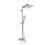 Hansgrohe Crometta 240 Komplet prysznicowy z deszczownicą Crometta E 240 1jet z baterią jednouchwytową - 689017_O1