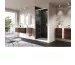 HUPPE AURA Elegance drzwi suwane 120 x 190 cm 1-częściowe ze stałym segmentem chrom eloxal - 753400_O1