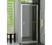 SanSwiss Top-Line drzwi jednoczęściowe 90 cm profil srebrny mat, szkło przezroczyste