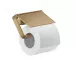 AXOR Universal Softsquare Uchwyt na papier toaletowy z osłoną brąz szczotkowany - 840591_O1