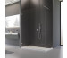 SanSwiss Pur kabina Walk-In ścianka wolnostojąca z profilem przyściennym 90 cm profil chrom, szkło przezroczyste