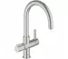 Grohe Red bateria kuchenna zlewozmywakowa do bojlera i filtra steel