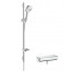 Hansgrohe Ecostat Select E Zestaw prysznicowy z termostatem 120 Combi 0.90 m biały/chrom