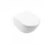 Villeroy & Boch Subway 3.0 Miska WC lejowa bez kołnierza wewnętrznego 370 x 560 mm Weiss Alpin AntiBac CeramicPlus - 827421_O1