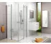 Ravak Chrome kabina prysznicowa CRV2-100 satyna transparent
