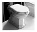 Kerasan Retro miska WC stojąca odpływ pionowy biała