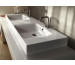 Kerasan Cento umywalka wisząca 140x45cm biała