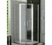 SanSwiss Top-Line kabina pięciokątna z drzwiami western 80 cm profil srebrny mat, szkło durlux