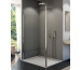 SanSwiss Fun ścianka jednoczęściowa SM1 na wymiar, profil połysk, szkło lustrzane