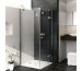 Huppe Enjoy Drzwi prysznicowe uchylne prawe 100 cm Anti-Plaque szkło przezroczyste/chrom eloxal - 752178_O1