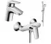 Hansgrohe Logis Zestaw baterii umywalkowa prysznicowa (71070000 +71600000 +26532400) chrom