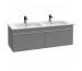 Villeroy & Boch Venticello Szafka podumywalkowa 1253 x 420 x 502 mm Glossy Grey
