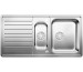 Blanco Classic Pro 6 S-If zlewozmywak wbudowany Stal polerowana odwracalny, korek auto. InFino, odsączarka stalowa - 831615_O1