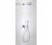 Tres Class kompletny zestaw prysznicowy podtynkowy deszczownica 250x250 mm chrom