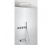 Tres Block System kompletny zestaw prysznicowy podtynkowy termostatyczny 3-drożny deszczownica O 380 mm wylewka kaskada chrom