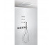 Tres Block System kompletny zestaw prysznicowy podtynkowy termostatyczny 4-drożny deszczownica 500x500 mm chrom