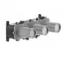 Gessi Anello Element podtynkowy do baterii stal szczotkowana - 854386_O1