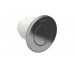 Geberit HyTouch pneumatyczny przycisk uruchamiający WC Typ 10, ręczny, podtynkowy, dwudzielny, chrom-chrom mat