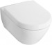 Villeroy & Boch Subway 2.0 miska WC wisząca krótka, 355x480mm, Star White Ceramicplus - 419014_O1