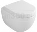 Villeroy & Boch Subway 2.0 miska WC wisząca krótka, 355x480mm, Pergamon Ceramicplus - 420008_O1
