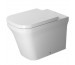 Duravit P3 Comforts Miska WC Rimless bez rantu spłukującego, wersja przyścienna, 38x60, biała