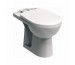 Koło Nova Pro miska WC kompaktowa lejowa Rimfree odpływ poziomy