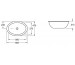 Villeroy & Boch Loop & Friends umywalka podblatowa, 560 x 375 mm, Pergamon Ceramicplus - 9325_T1